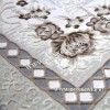 Ковер Турция Для Гостиной Дизайн 71 Серый с Бежевым