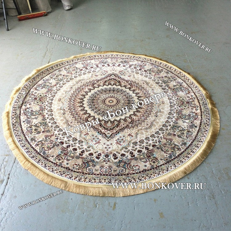Круглый Ковер Для Гостиной Мдеальон Дизайн 30340