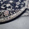 Турецкий Ковер Для гостиной дизайн 79 синий Овал