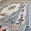 Ковер Для Гостиной Дизайн 02 Серый Прямоугольный