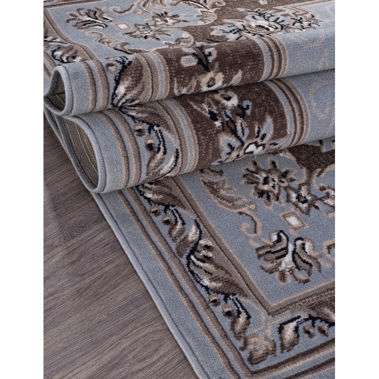 Ковер Sierra 5444 BLUE-BROWN 2